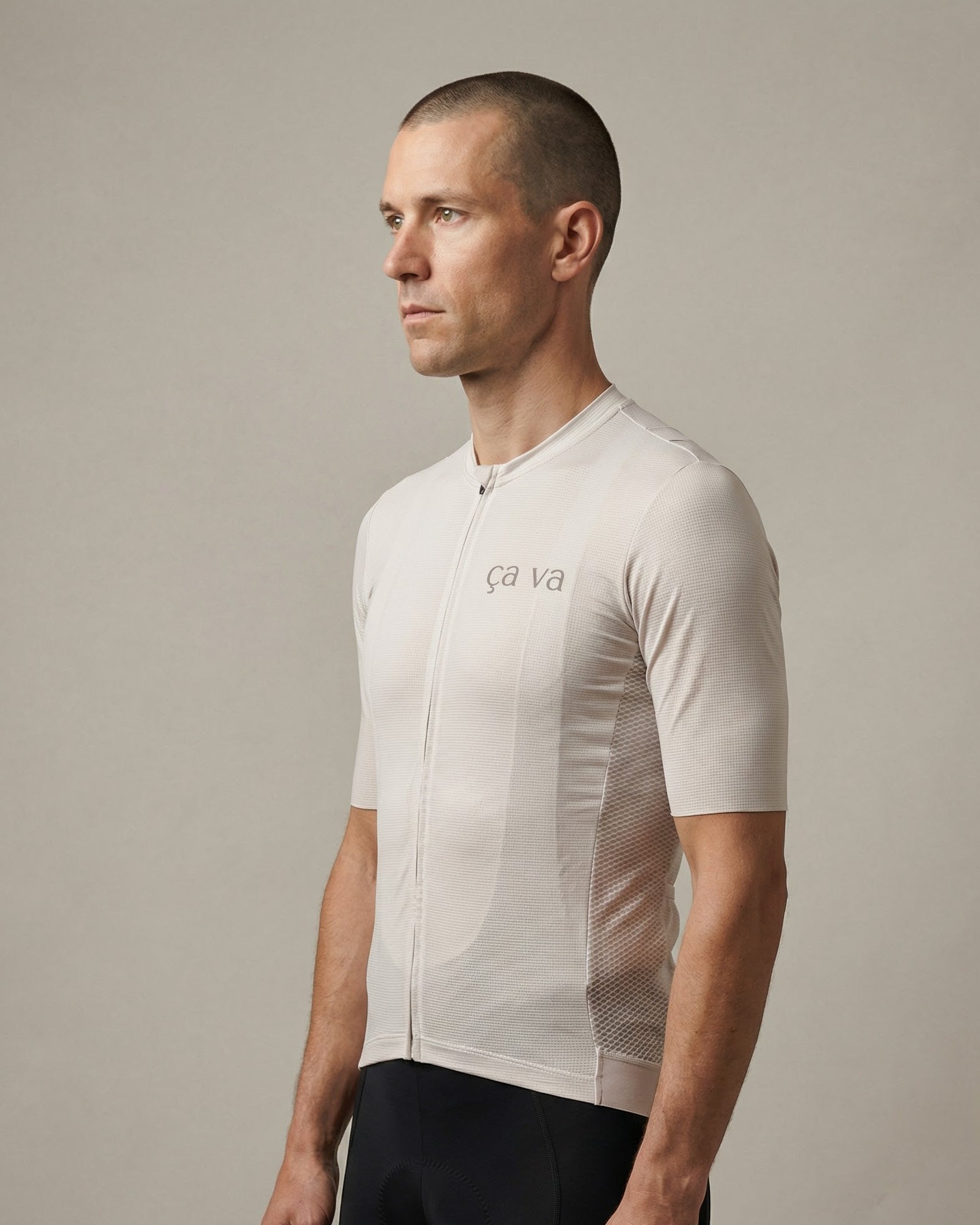 LINEA SS Sykkeltrøye off-white