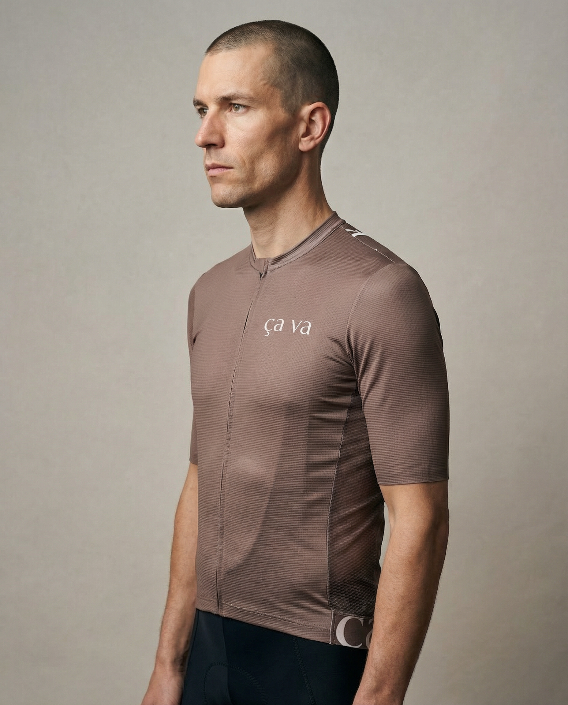 LINEA SS Sykkeltrøye brun