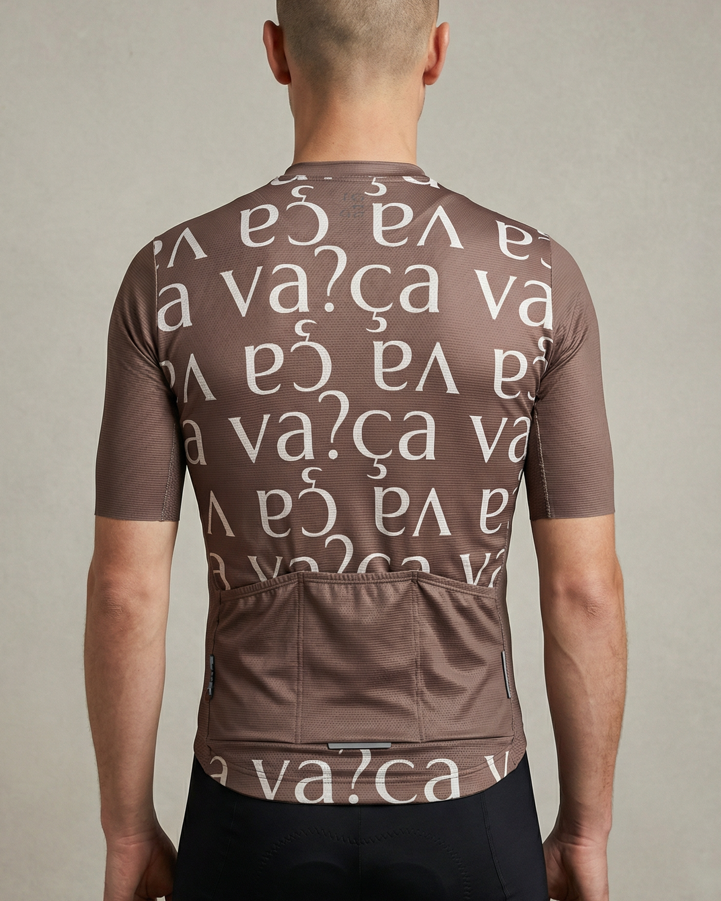 LINEA SS Sykkeltrøye brun